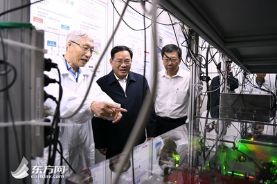 李強5日調(diào)研華東師大 上科大寄語莘莘學(xué)子